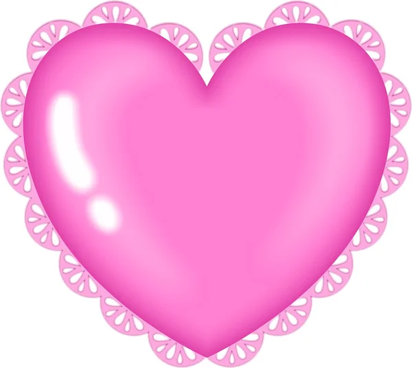 Mélange cardiaque — Image vectorielle