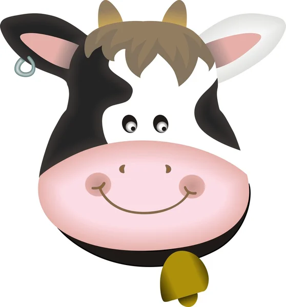 Αξιολάτρευτο αγελάδα — Διανυσματικό Αρχείο