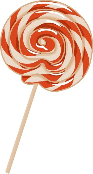 Swirl Lollipop — Stock Vector