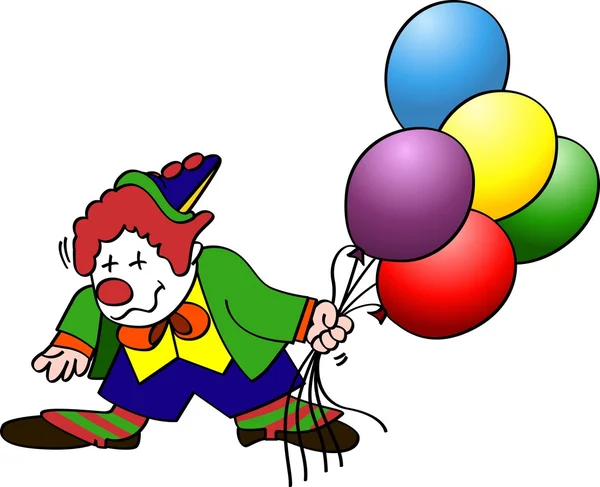 Ballons de clown — Image vectorielle