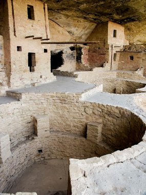 balkon house, mesa verde Milli Parkı, colorado