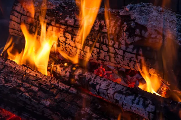 薪の火 — ストック写真