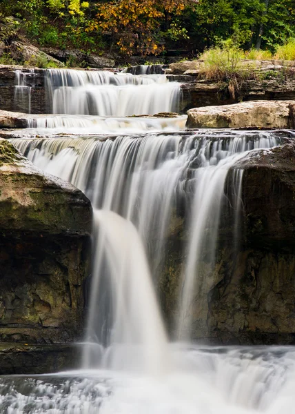 Верхній катаракти Falls, штат Індіана — стокове фото