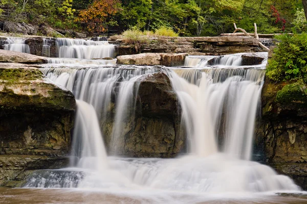 Upper Cataract Falls, Indiana — Stock Photo, Image