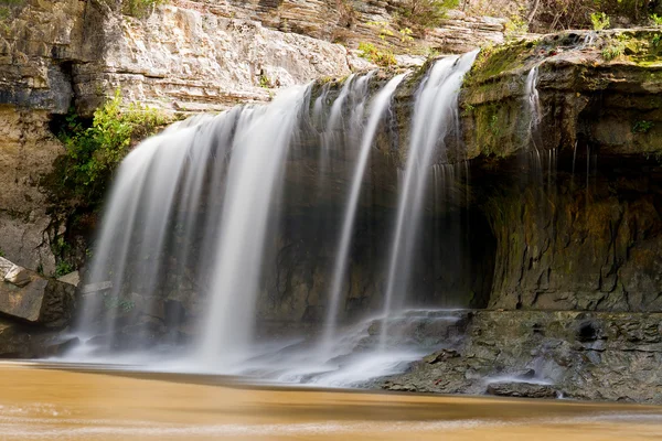 Upper Cataract Falls, Indiana — Stock Photo, Image