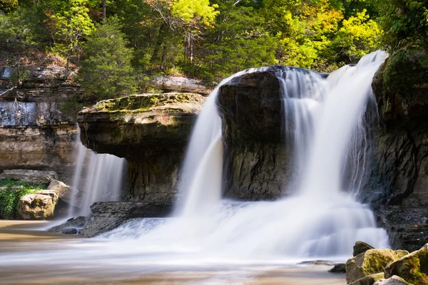 Верхній катаракти Falls, штат Індіана — стокове фото