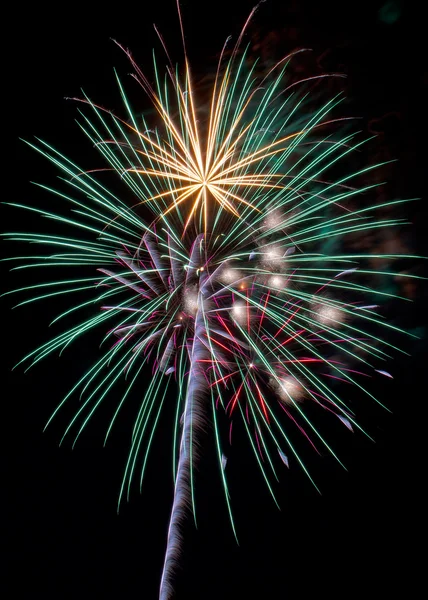 Colorful Fireworks — Stock Photo, Image