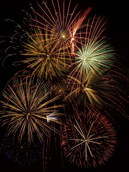 Grand Finale Fireworks Stock Image