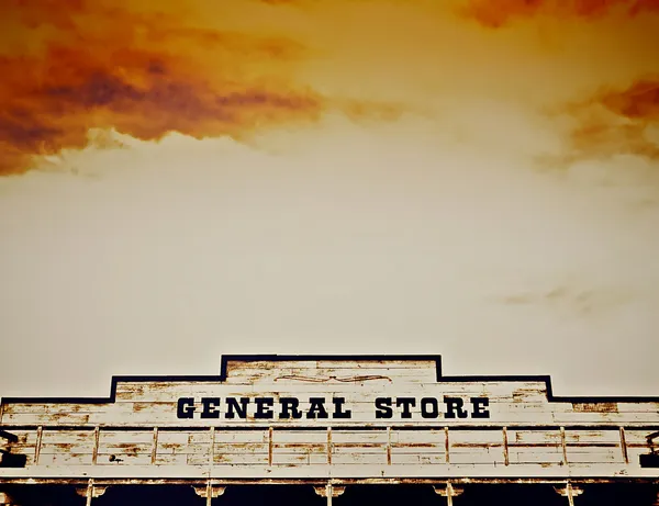 Tienda General en El Salvaje Oeste de Arizona —  Fotos de Stock