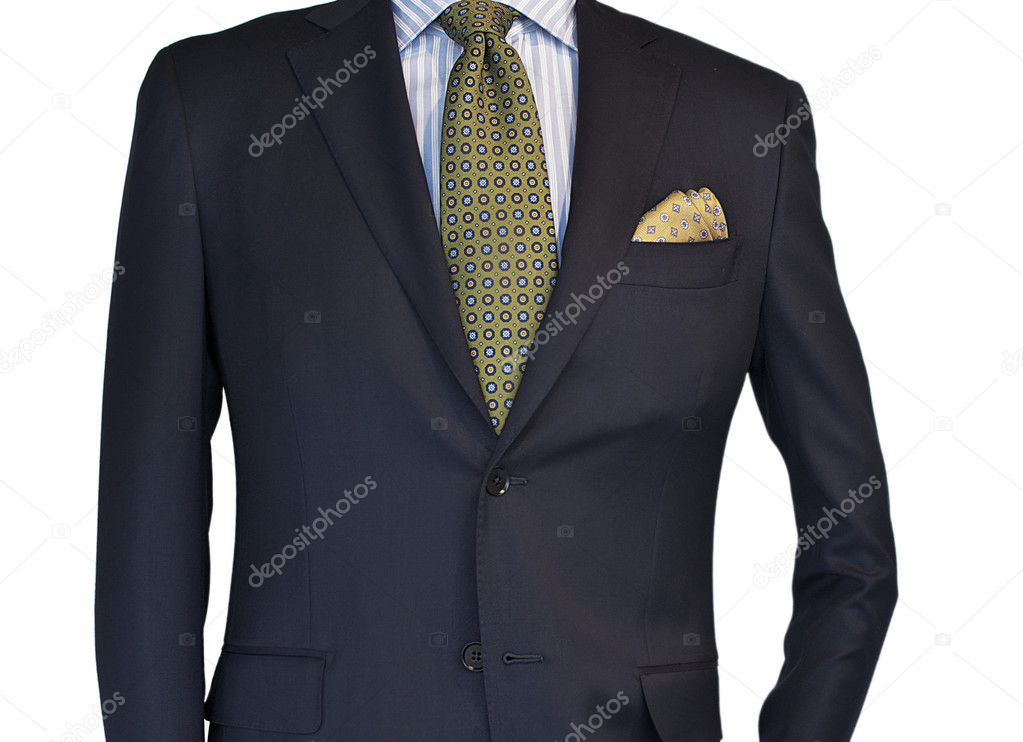 Men's suit and tie