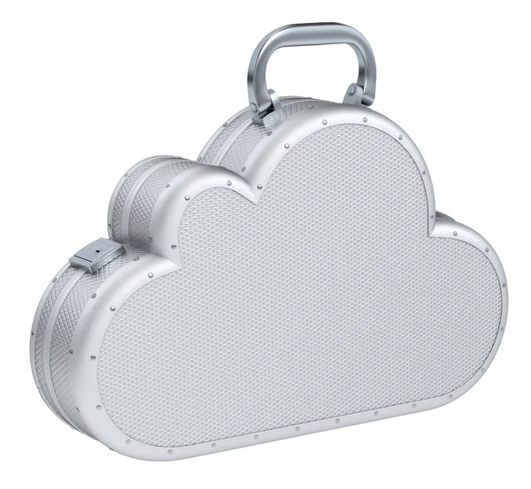 stock image Cloud suitcase