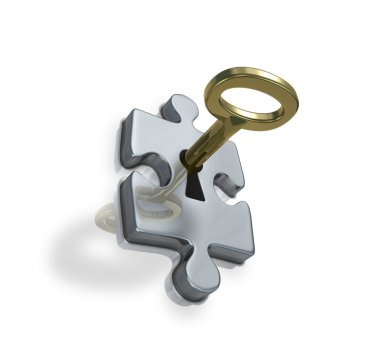 Entry with puzzle clipart