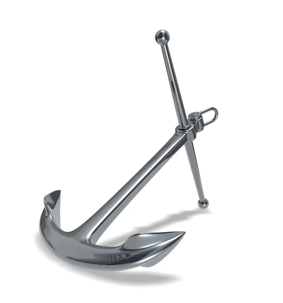 Iron anchor — Stock Photo, Image