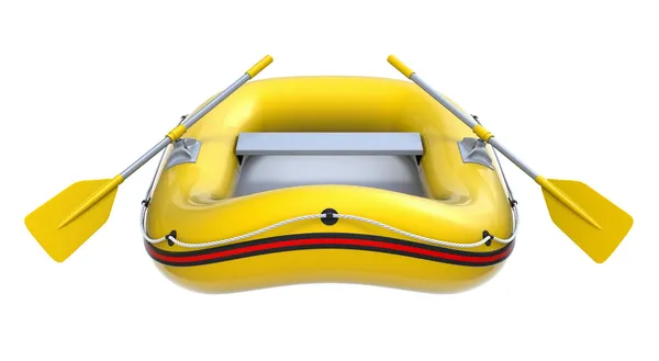 Barco inflável — Fotografia de Stock