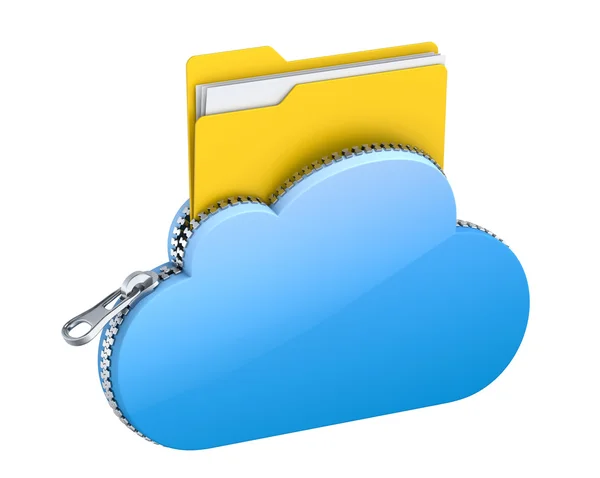 Cloud computing-concept — Stockfoto