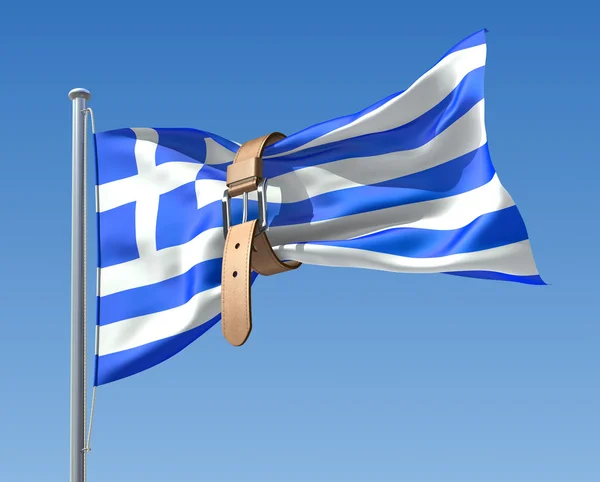 Crisis griega — Foto de Stock