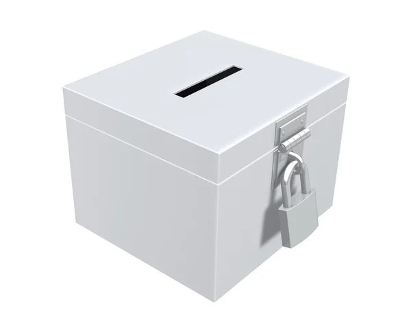 投票箱 — 图库照片
