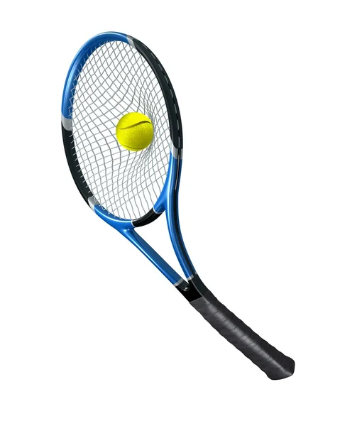 Tennis serving — Stock Photo, Image