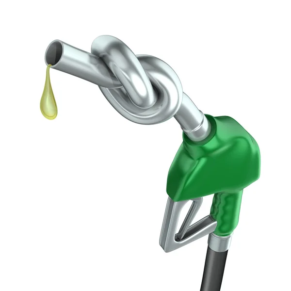 Tryska benzinové pumpy — Stock fotografie