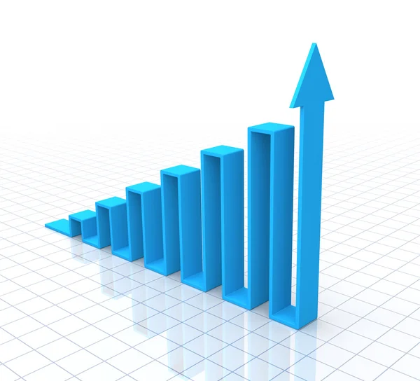 Graph-chart — Stock Photo, Image
