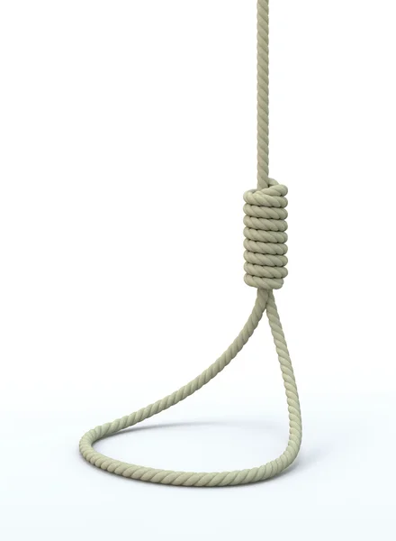 Noose on the floor — Stock Photo, Image