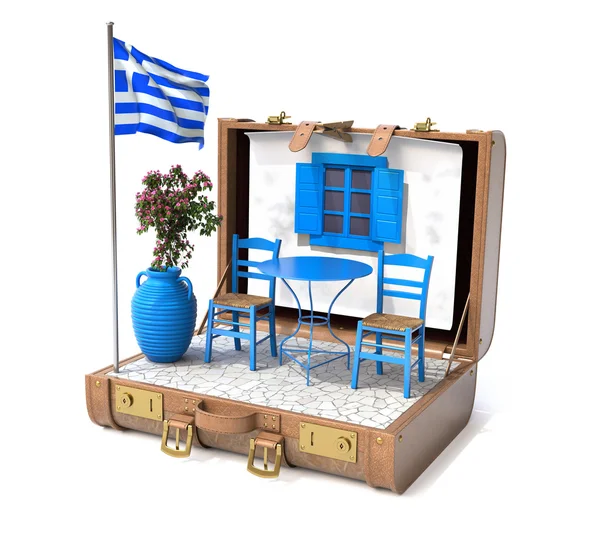 Holiday in Greece — Stock Photo, Image