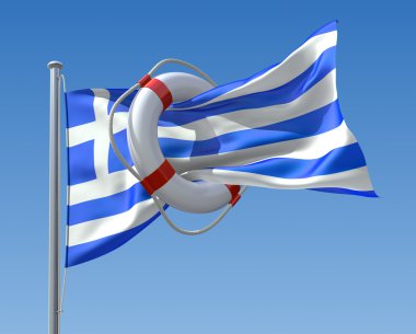 Greek crisis clipart