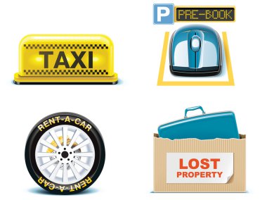 Travel and vacations icons. Part 2 clipart