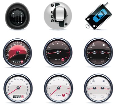 Car service icons. Part 4 clipart