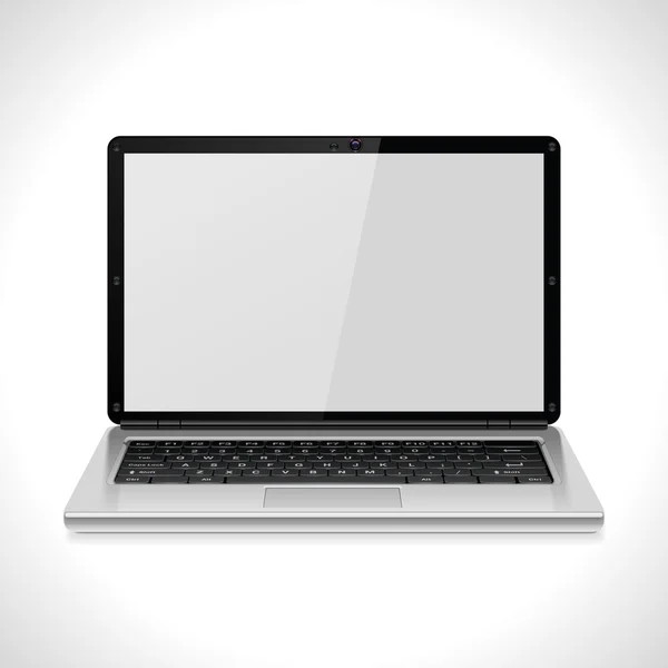 Icona del computer portatile vettoriale — Vettoriale Stock