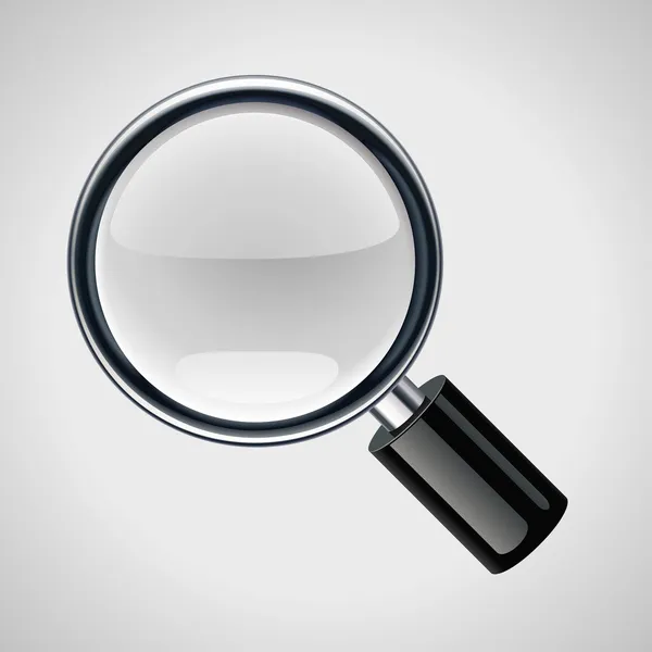 Vector magnifying glass — Stock Vector
