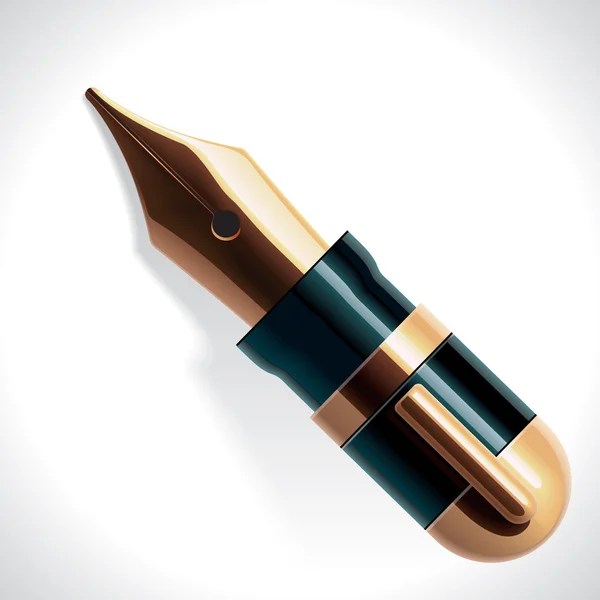 Vector caneta-tinteiro XXL ícone — Vetor de Stock