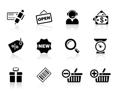 alışveriş Icon set