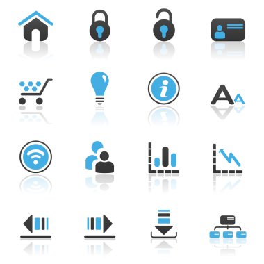 evrensel ağ simgeleri