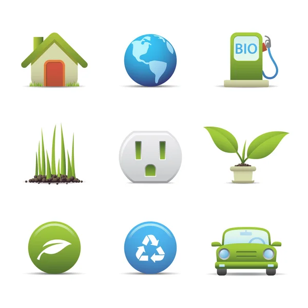 benzer fotoğraf Portfolyomu görmek için 3 Eko Icons set