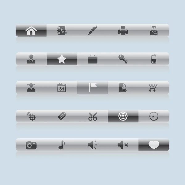 Gezinti çubuğu simgeleri