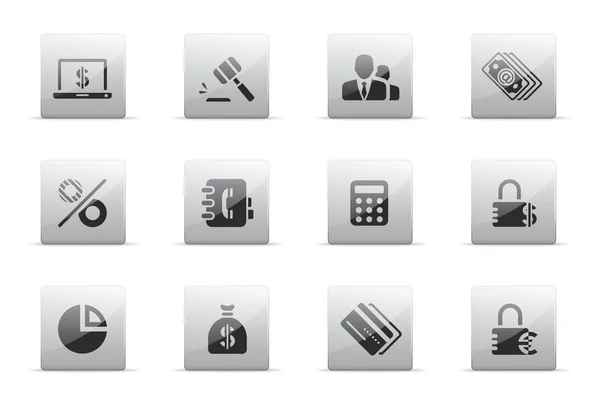 Finans ve bankacılık Icon set