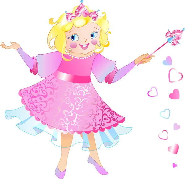 Dit is fairy-prinses — Stockvector