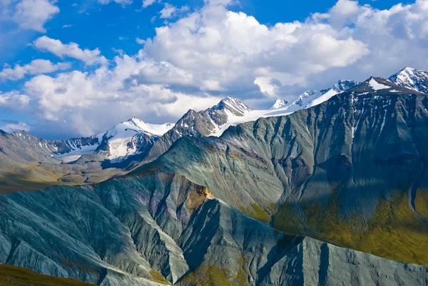 Majestic mountains, altai russia — Stock Photo, Image