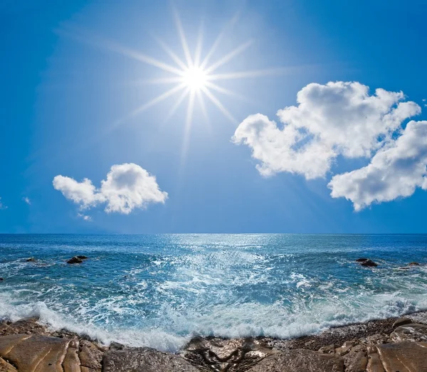 여름 바다 베이 — 스톡 사진