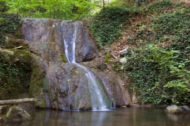 küçük su cascade dağ Kanyon