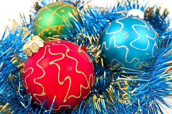 Varicoloured ball as holiday background — Stock Photo, Image