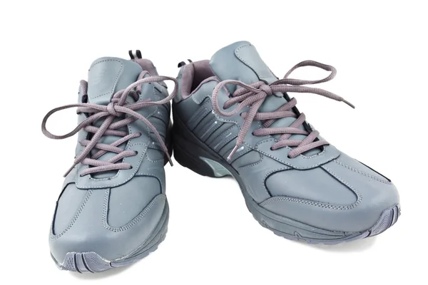 Par de zapatillas deportivas sobre fondo blanco — Foto de Stock