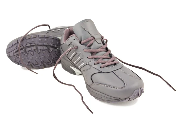 Par de zapatillas deportivas sobre fondo blanco — Foto de Stock