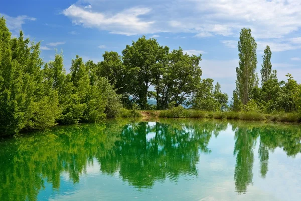 stock image Emerald lake