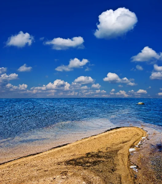 海湾と曇り空 — ストック写真