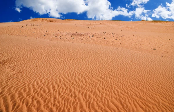 Rode zand — Stockfoto