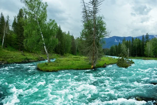 Hory řeka — Stock fotografie