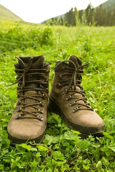 Tourist boots — Stock Photo, Image