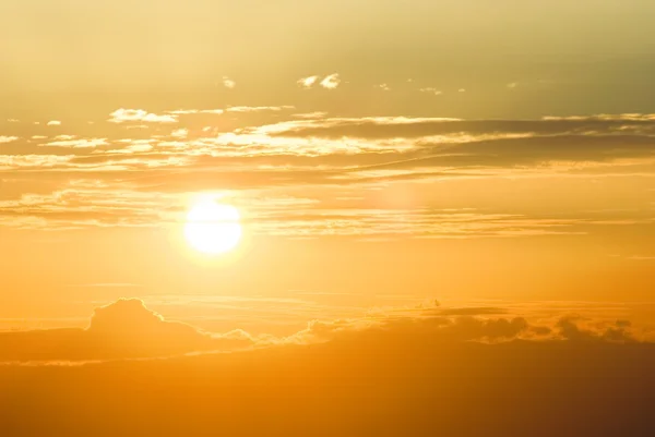 Bir güneş görünümünü ayrılık — Stok fotoğraf